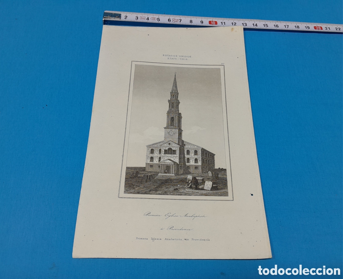 Art: PRIMERA IGLESIA ANABATISTA EN PROVIDENCIA - EE.UU. N&Uacute;MERO 30