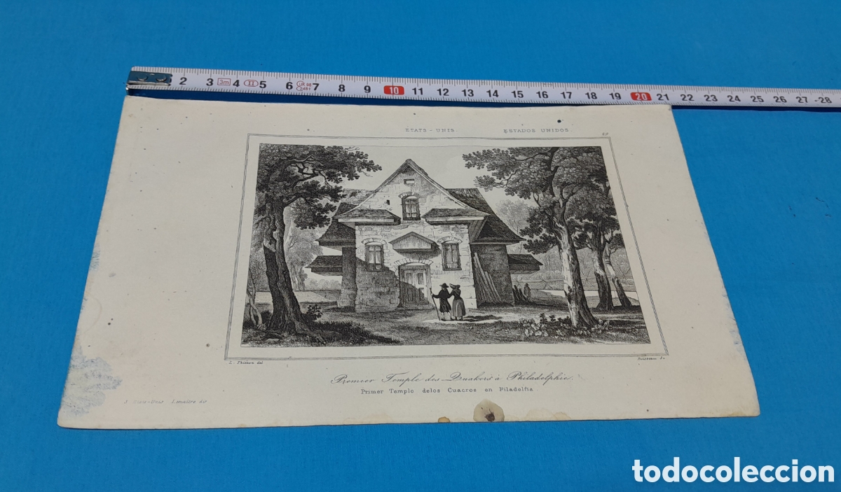 Art: PRIMER TEMPLO DE LOS CUACROS EN FILADELFIA - EE.UU. N&Uacute;MERO 29