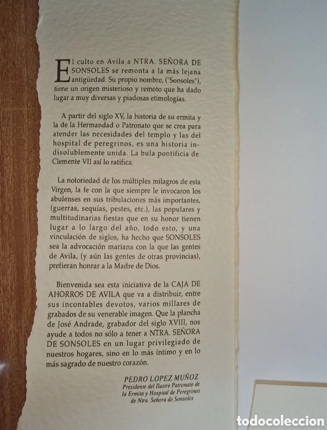 Arte: Grabado &rdquo;Nuestra Se&ntilde;ora de Sonsoles&rdquo; - Foto 5