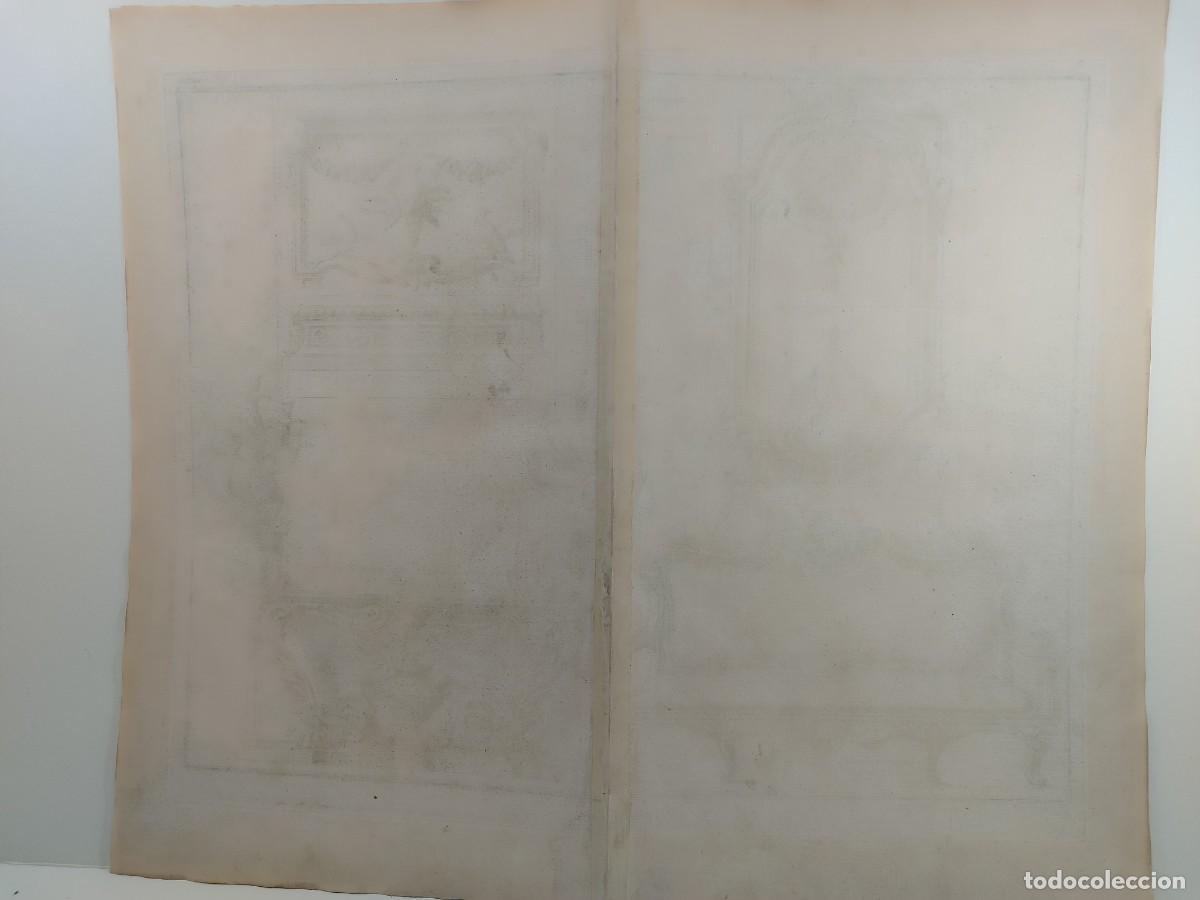 Arte: Diderot & d&acute;Alembert. Architecture 1775. Plancha XVI de Le Canu - Foto 5