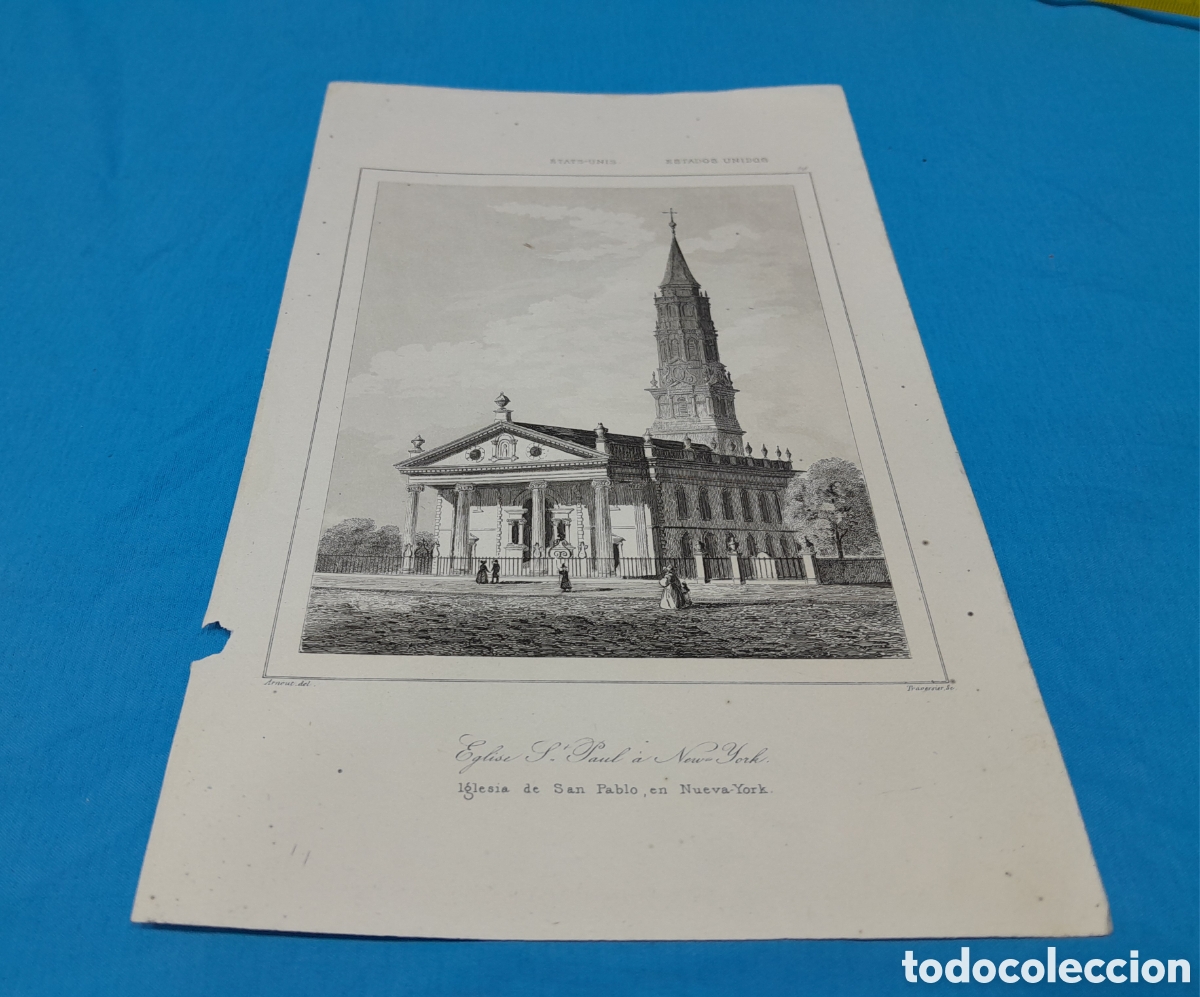 Arte: IGLESIA DE SAN PABLO EN NUEVA YORK - ARNOUT DEL, EE.UU. N&Uacute;MERO 76