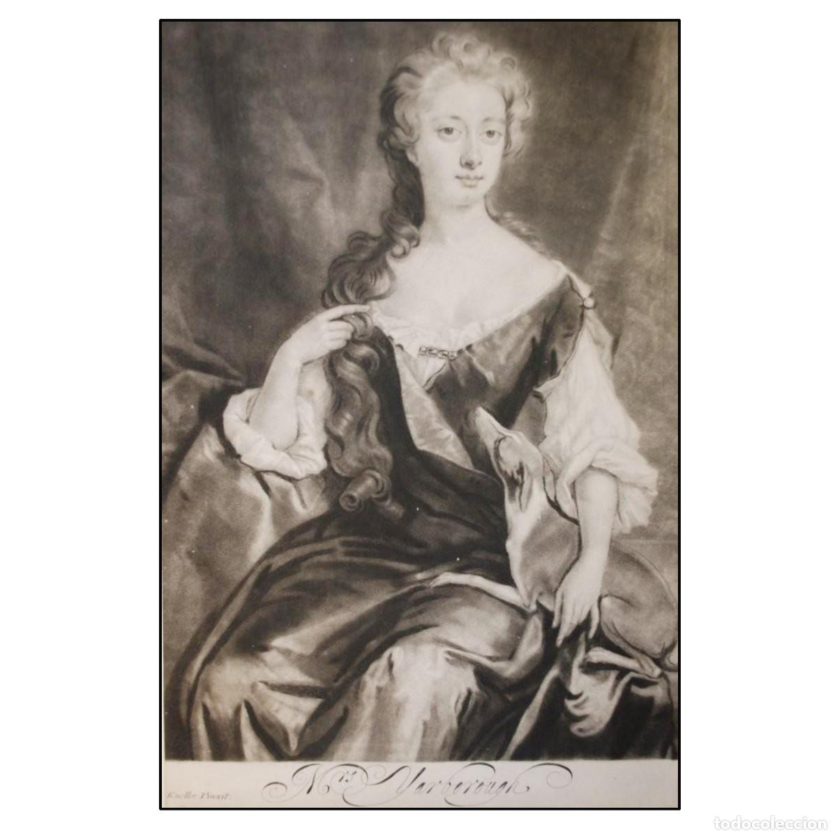 Arte: GODFREY KNELLER - MRS YARBOROUGH - C. 1740 - Foto 1