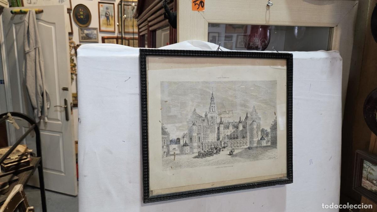 Arte: grabado antiguo del 1823 selva negra - Foto 1
