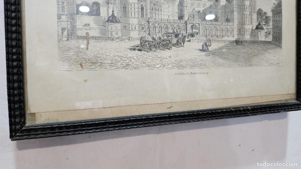 Arte: grabado antiguo del 1823 selva negra - Foto 6