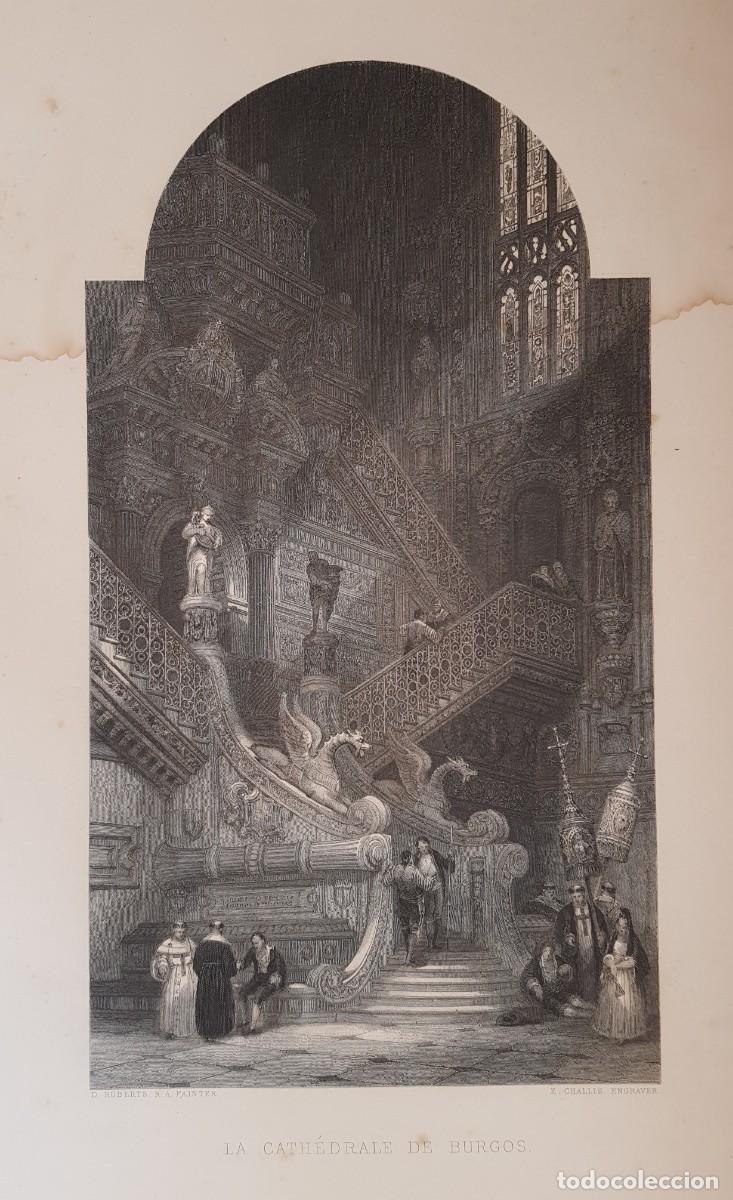 Arte: Grabado Catedral de Burgos - Foto 2