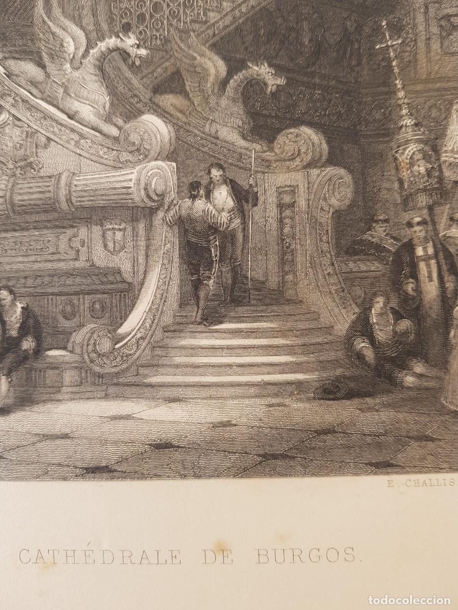 Arte: Grabado Catedral de Burgos - Foto 5