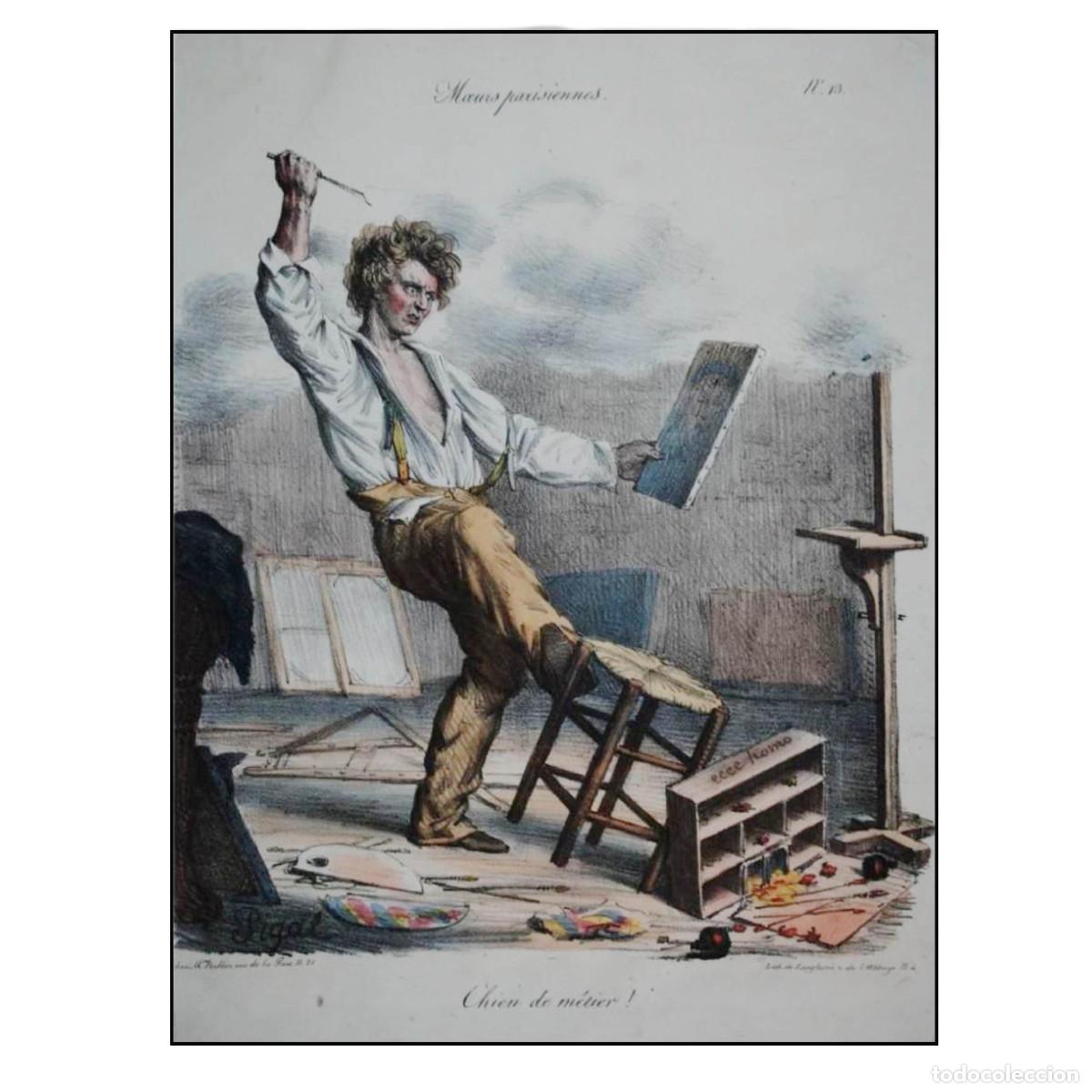 Arte: EDM&Eacute; JEAN PIGAL - CHIEN DE METIER! - 1822