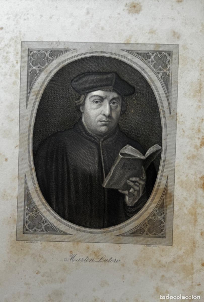 Arte: 8 GRABADOS DE PERSONAJES HIST&Oacute;RICOS - S. XIX