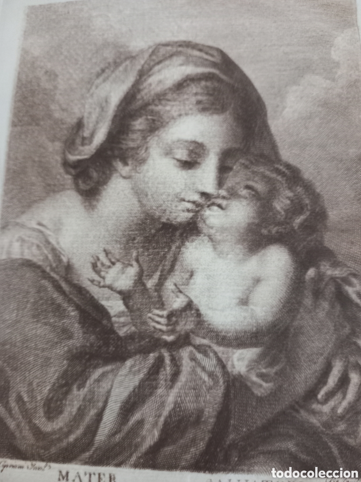 Arte: Antiguo grabado Blas Ametller - Foto 3