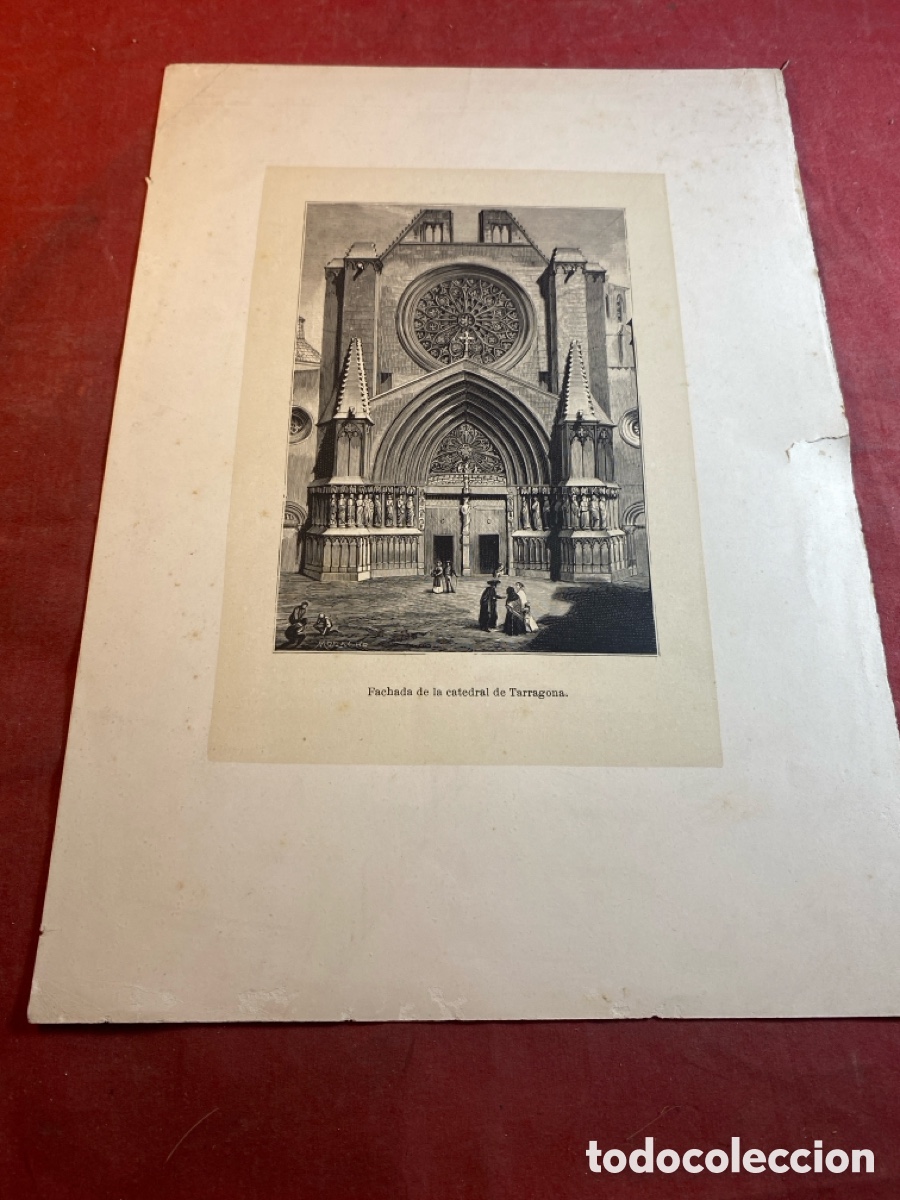 Arte: Fachada de la catedral de Tarragona - Foto 2