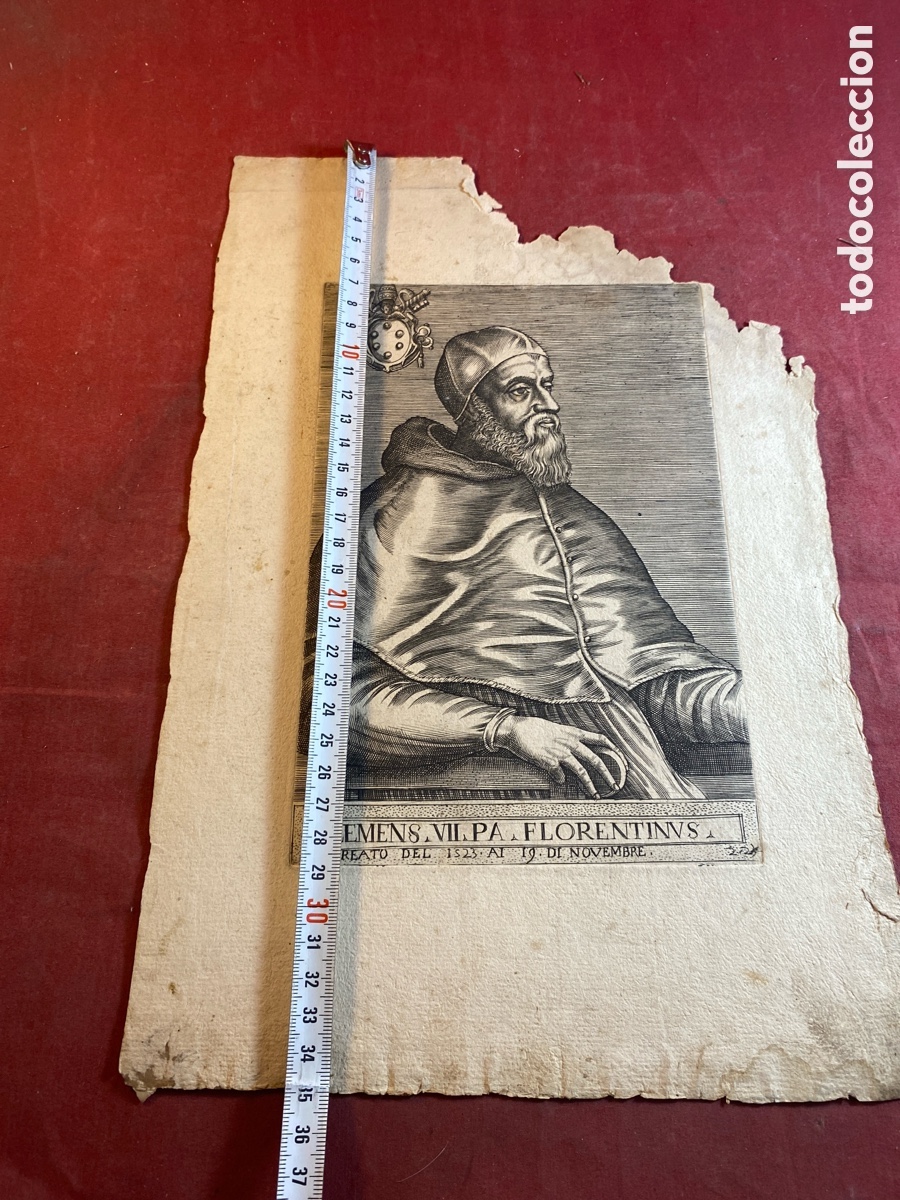 Arte: CLEMENS VII PA FLORENTINVS - Foto 2