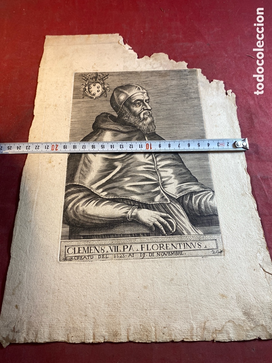 Arte: CLEMENS VII PA FLORENTINVS - Foto 3