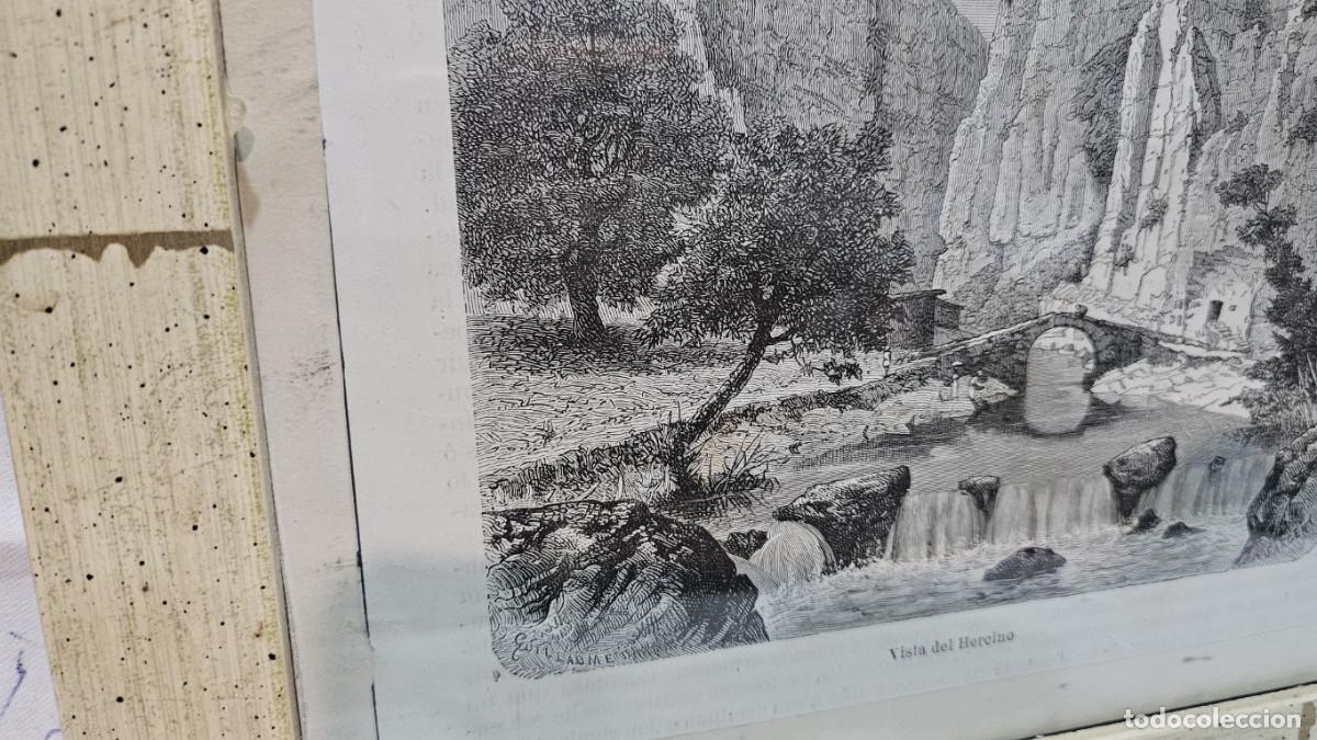 Arte: grabado antiguo del 1823 - Foto 3