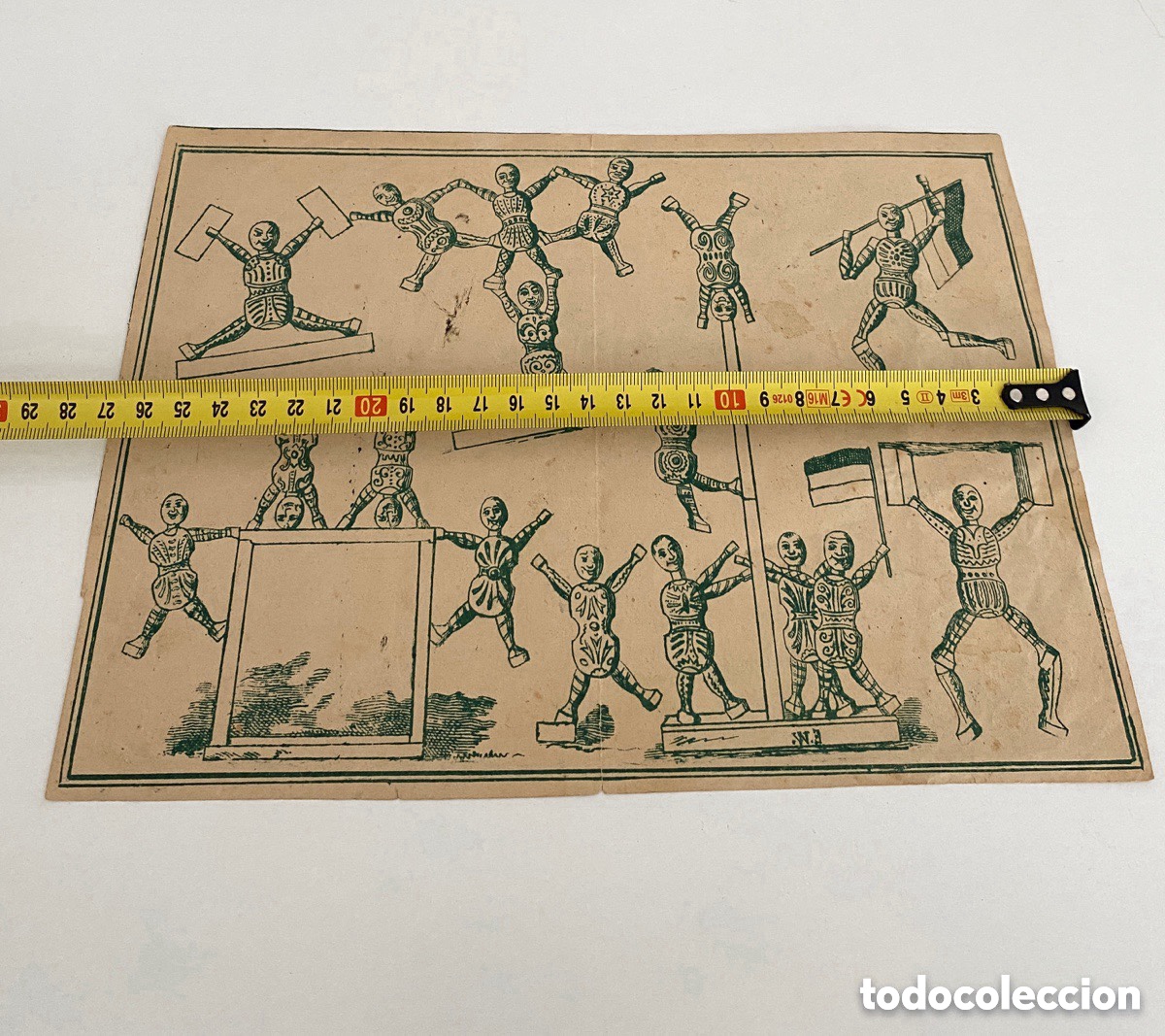 Arte: Antiguo Grabado mu&ntilde;ecos - Foto 3