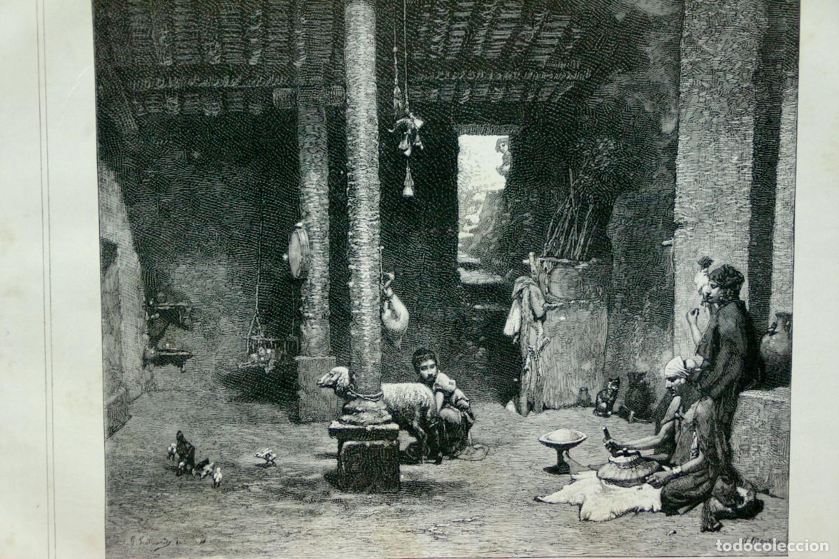 Art: Vivienda sahariana de Guillaumet. Musee des beaux arts 1885.