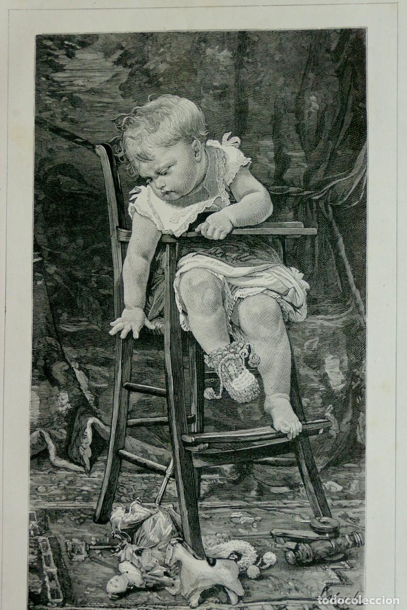 Art: Supplice de tantale de Lobrichon. Musee des beaux arts 1885.