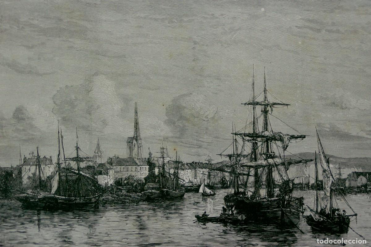 Art: Rouen de Robert - Mols. Musee des beaux arts 1885.