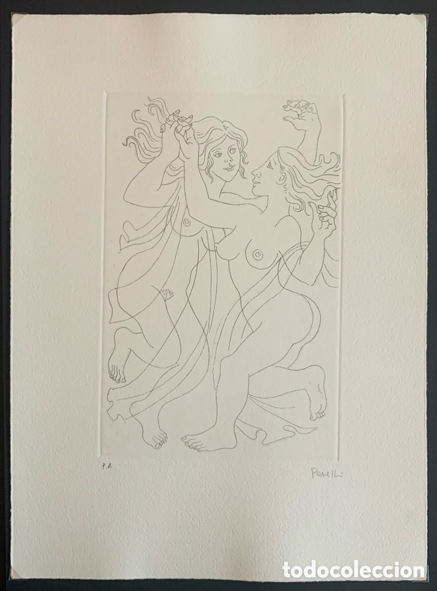 Arte: CELEDONIO PERELLON .LAS MUSAS - Foto 1