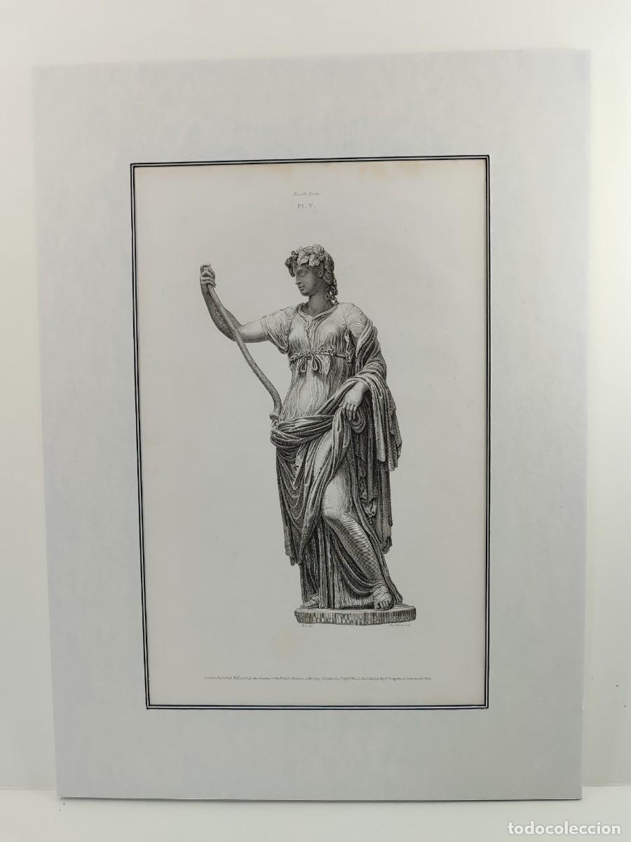 Arte: Thalia, Ancient marbles The British Museum 1818, Parte III Plancha V