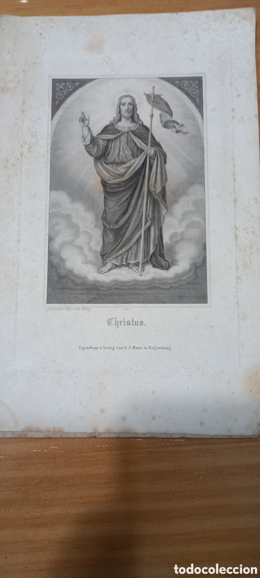 Art: 6 grabados ant&iacute;guos, imagenes religiosas