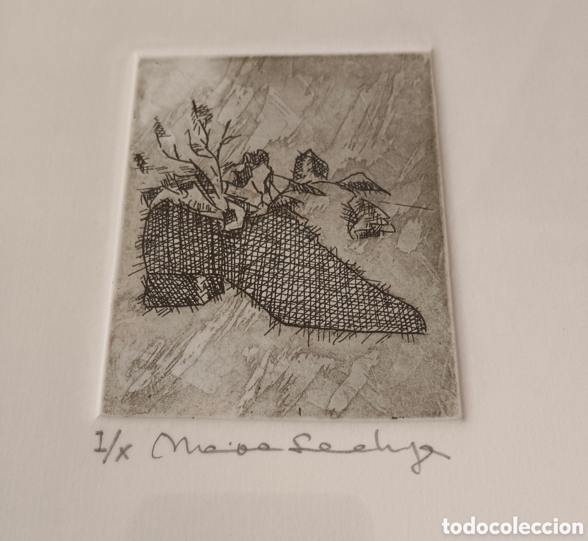 Art: M. Lechuga grabado aguafuerte l/X