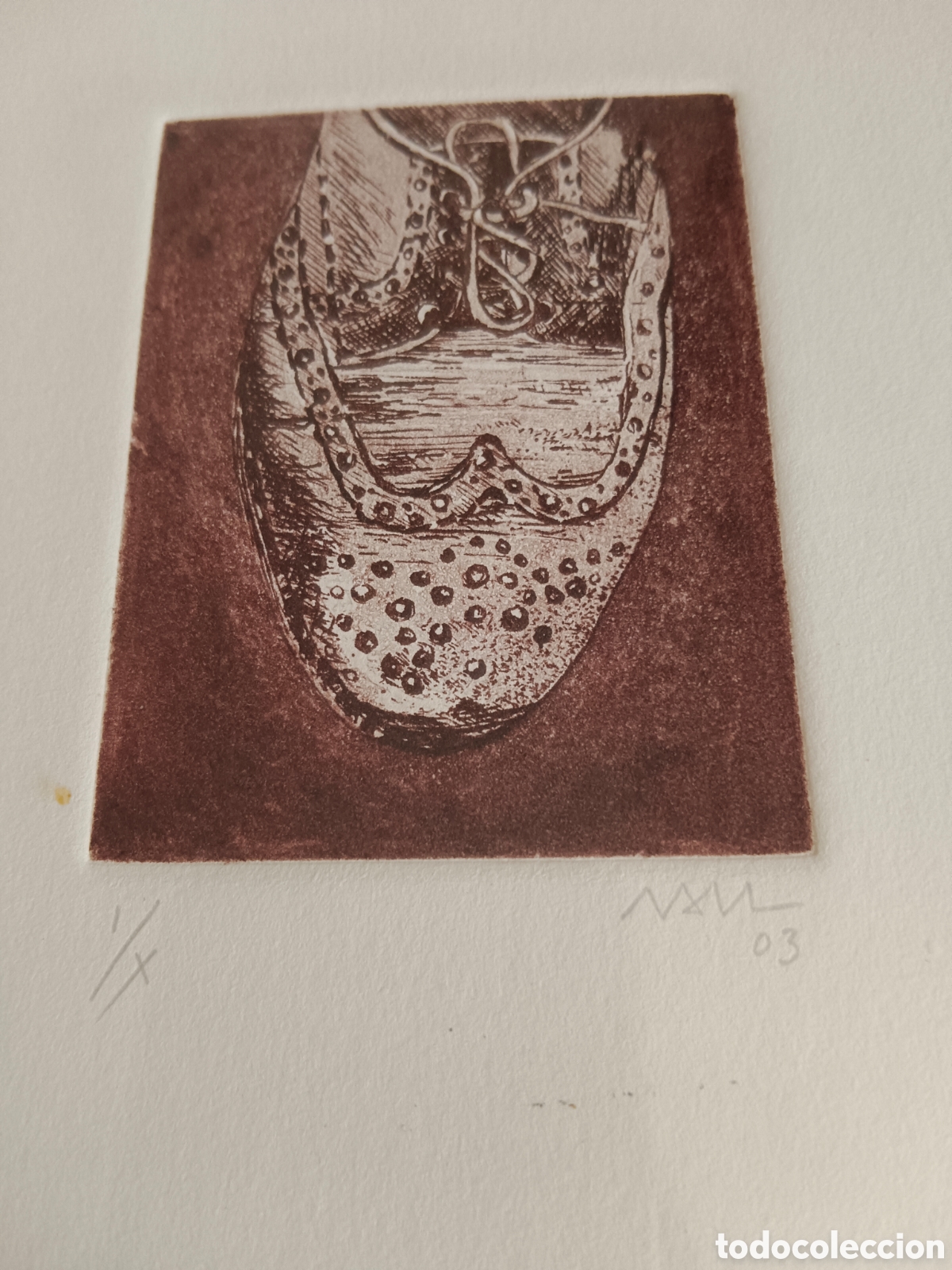 Art: Grabado aguafuerte firmado 03 l/X