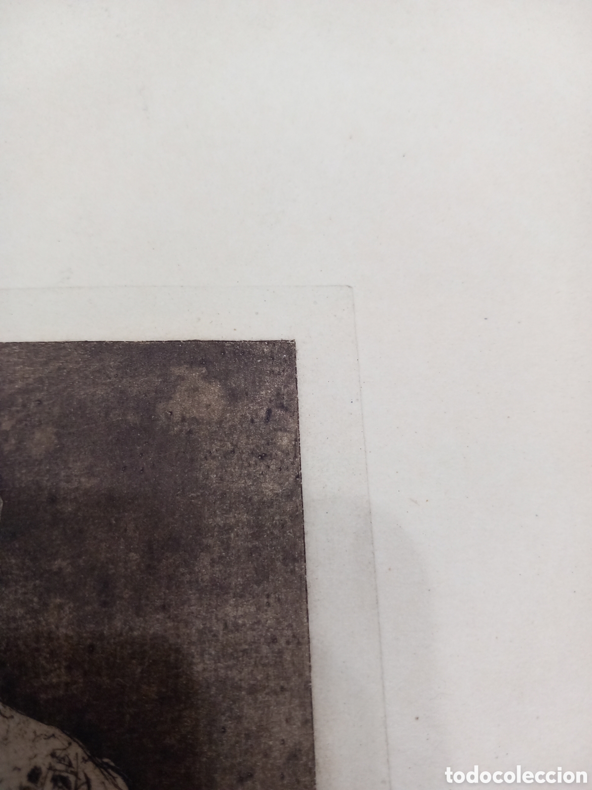 Arte: Antiguo grabado aguafuerte - Foto 3