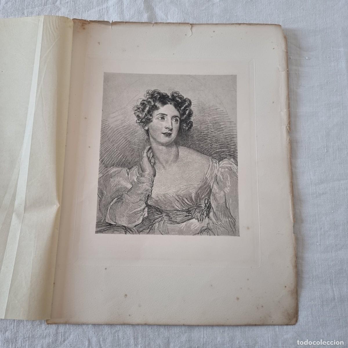 Kunst: Reproducci&oacute;n Grabado de (1899) de Madame Ducrest de Villeneuve por Lorenzo Thomas Museo Louvre