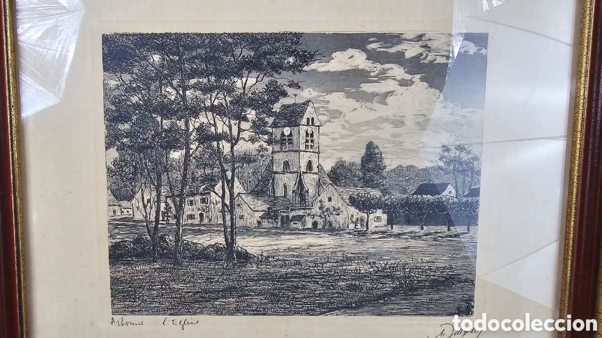 Arte: Grabado Iglesia Europea - Foto 6