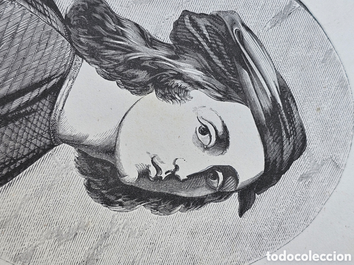 Arte: Grabado del s.XIX de Rafael. - Foto 3