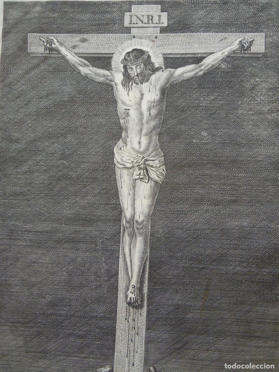 Arte: Grabado de La Crucifixi&oacute;n (S. XVIII) - Foto 2