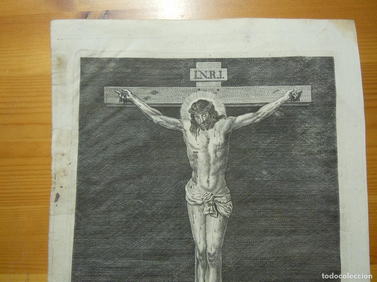 Arte: Grabado de La Crucifixi&oacute;n (S. XVIII) - Foto 3