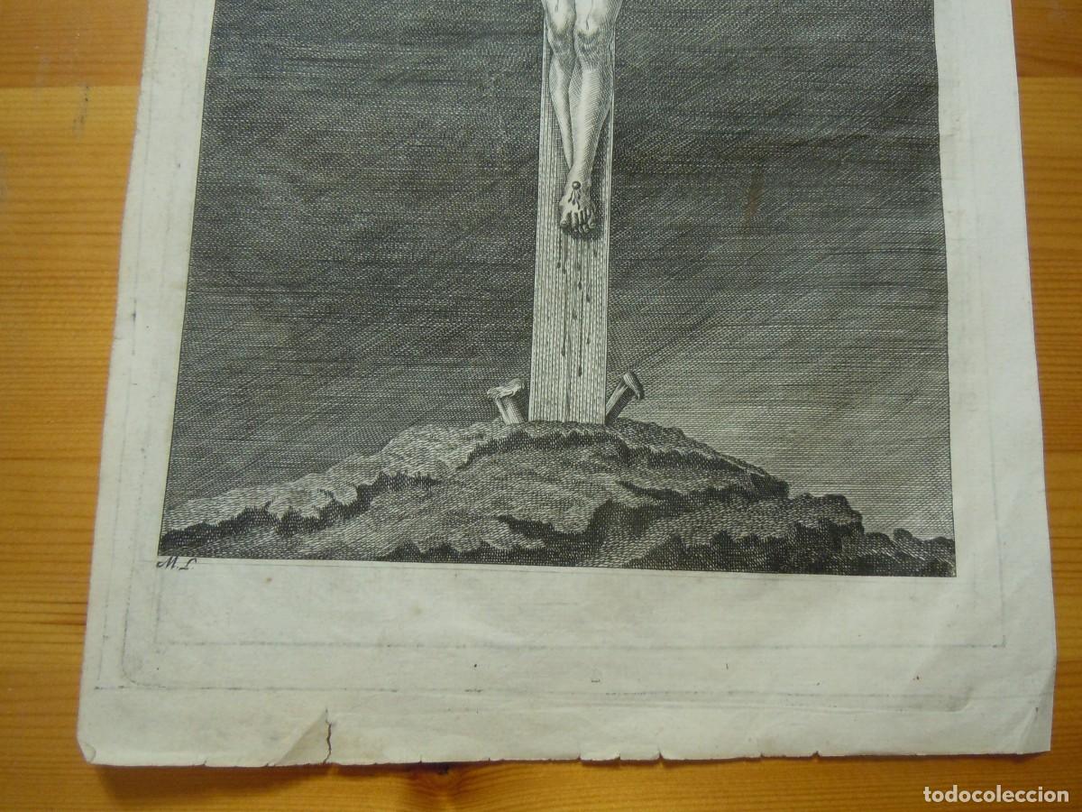 Arte: Grabado de La Crucifixi&oacute;n (S. XVIII) - Foto 6