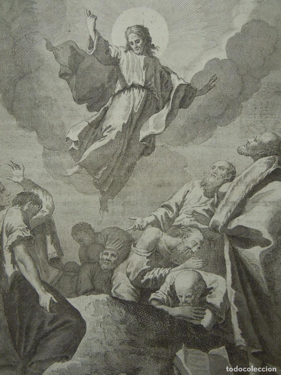 Arte: GRABADO LA ASCENSI&Oacute;N DEL SE&Ntilde;OR (S. XVIII) - Foto 2