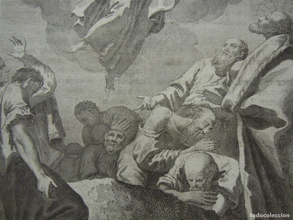 Arte: GRABADO LA ASCENSI&Oacute;N DEL SE&Ntilde;OR (S. XVIII) - Foto 5