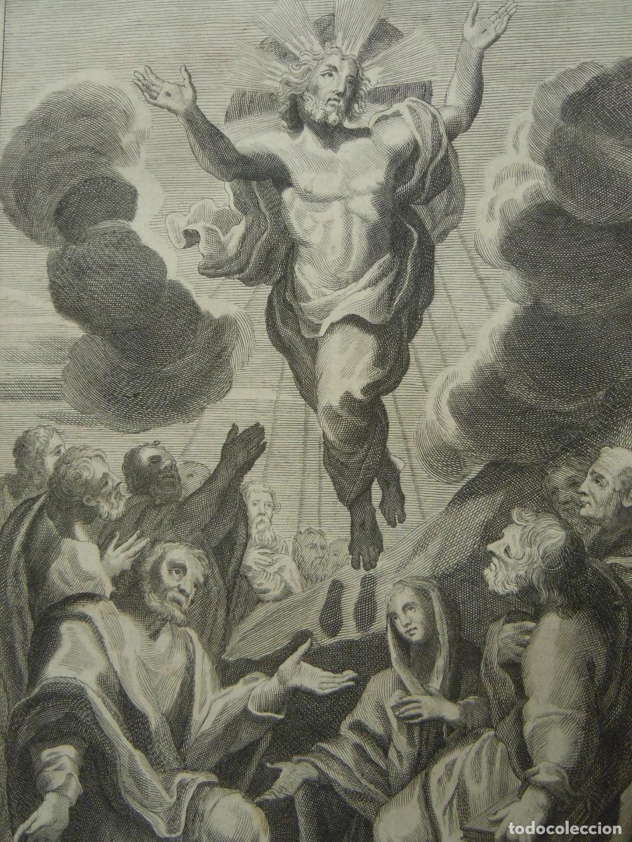 Arte: GRABADO LA ASCENSI&Oacute;N DEL SE&Ntilde;OR (S. XVIII) - Foto 2