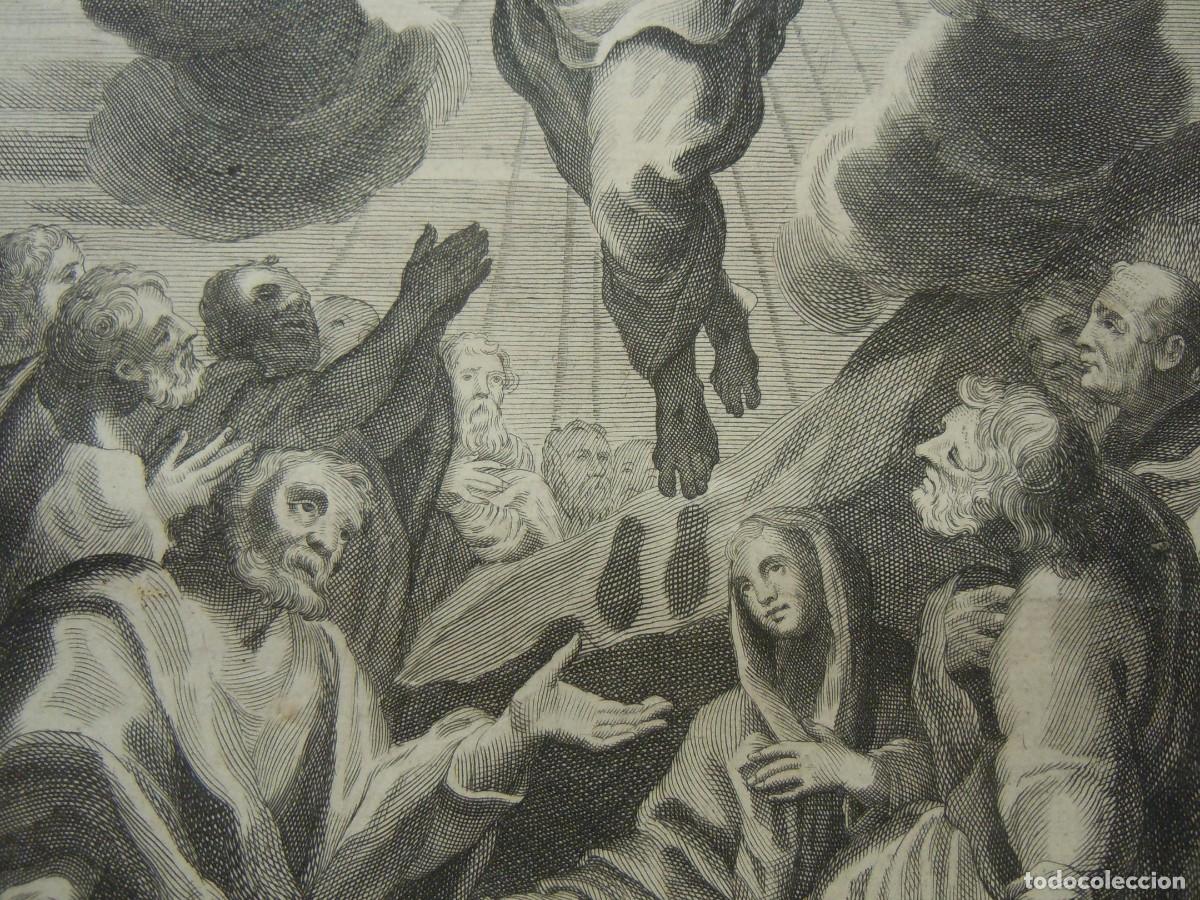 Arte: GRABADO LA ASCENSI&Oacute;N DEL SE&Ntilde;OR (S. XVIII) - Foto 6