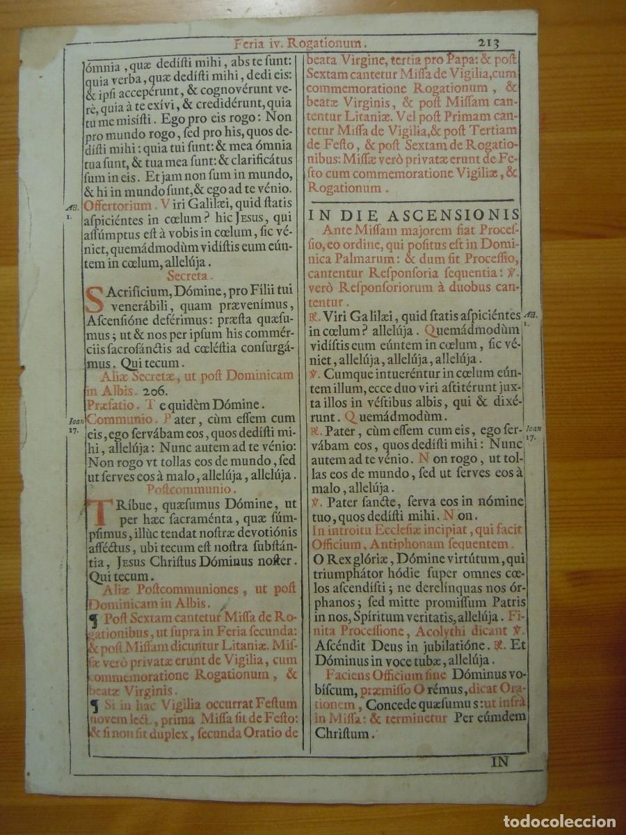 Arte: GRABADO LA ASCENSI&Oacute;N DEL SE&Ntilde;OR (S. XVIII) - Foto 10