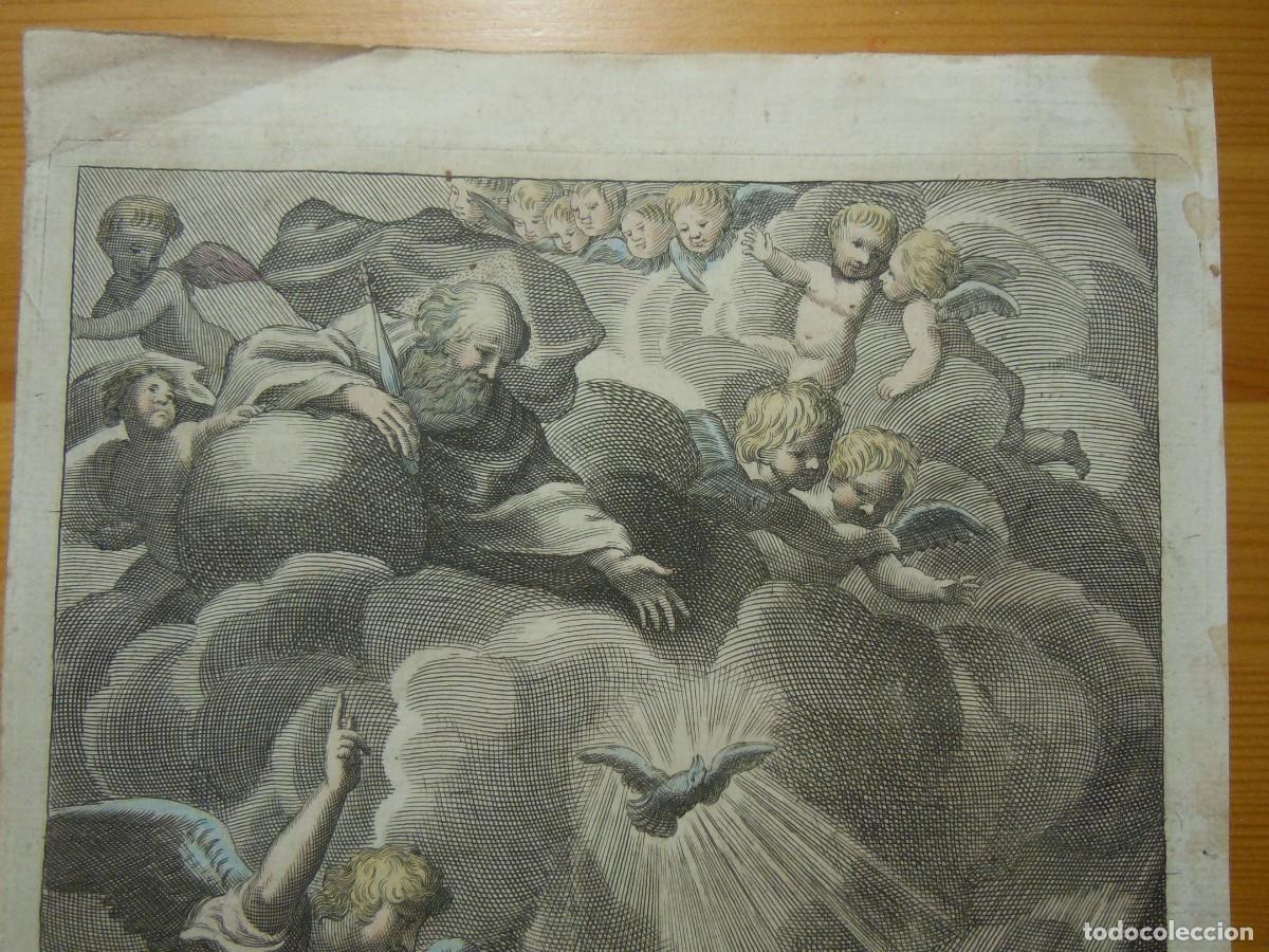 Arte: GRABADO LA ANUNCIACI&Oacute;N (S. XVIII) - Foto 3