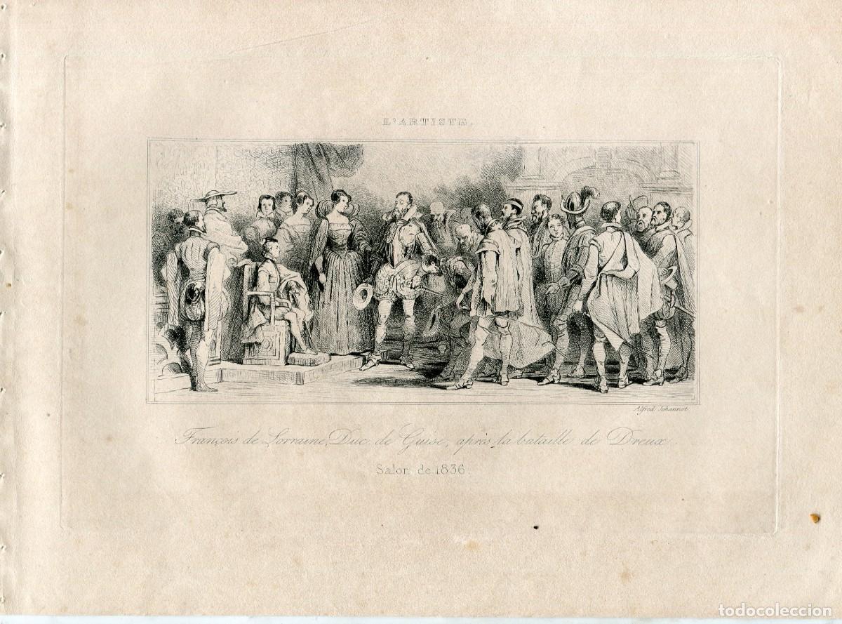 Arte: Francois de LovaIne duc de Guiseapres la bataille de Dreux