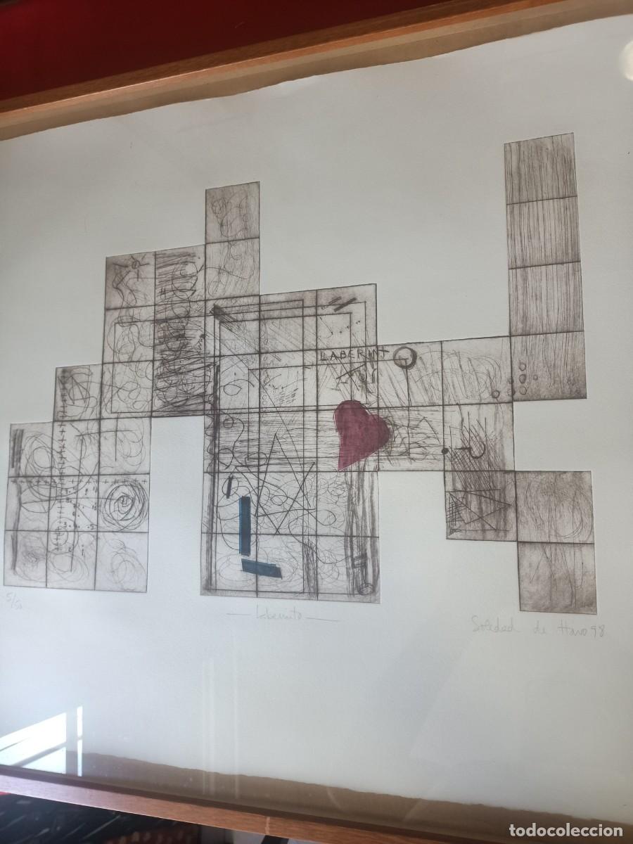 Arte: Soledad de Haro.Gran grabado - Foto 1