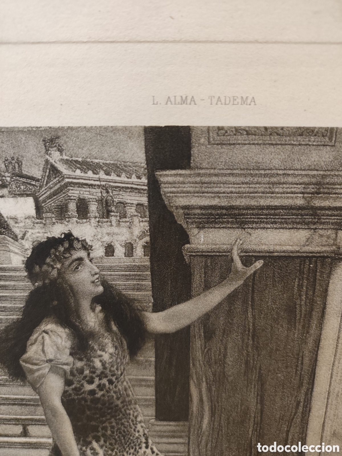 Arte: Grabado l.alma Tadema - Foto 4