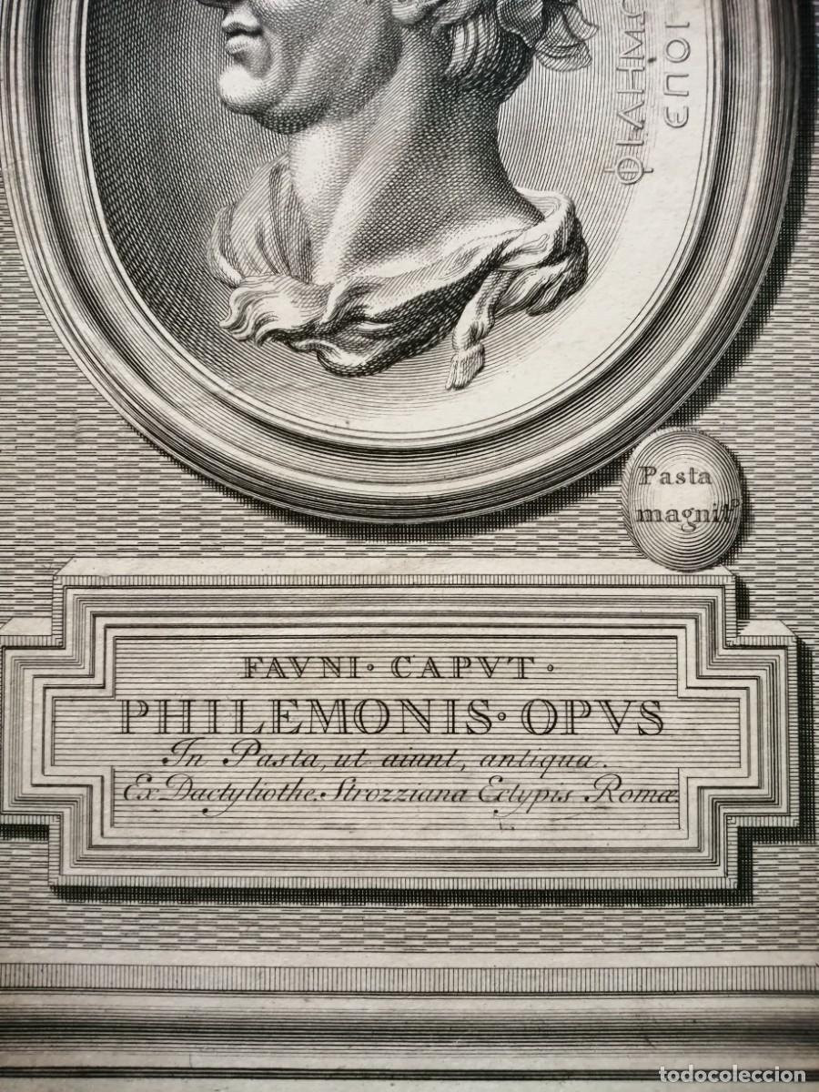 Arte: Grabado de Bernard Picart. 1723 , Philemonis Opus - Foto 2