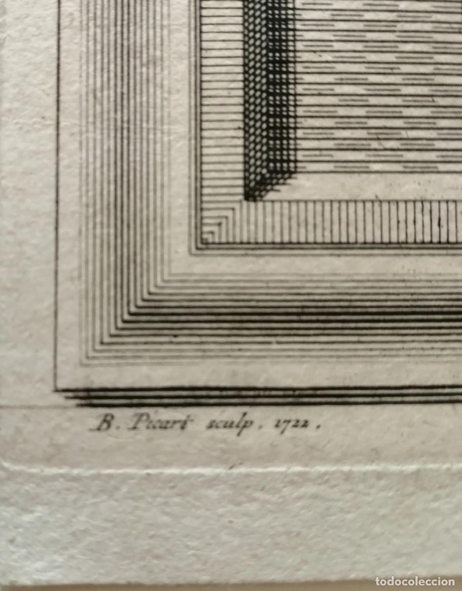 Arte: Grabado de Bernard Picart. 1723 , Philemonis Opus - Foto 3