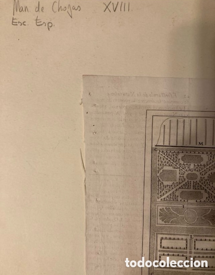 Arte: Grabado antiguo S.XVIII - Foto 4
