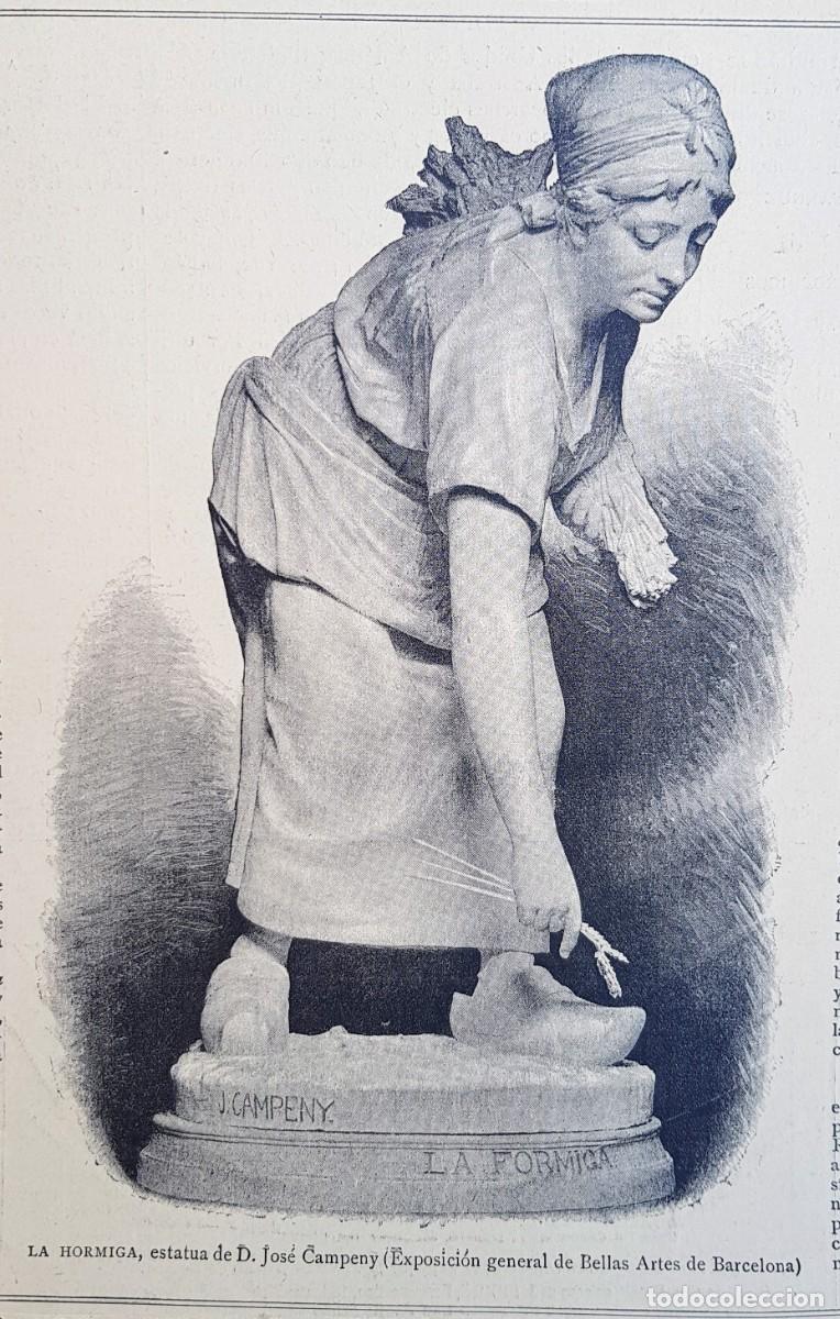 Art: Antiguos Grabados - Old Gravure : LA HORMIGA (1891)