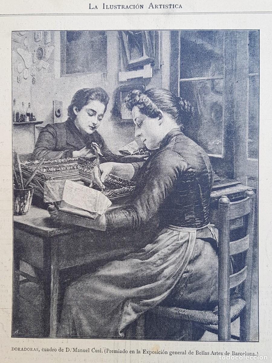 Art: Antiguos Grabados - Old Gravure : DORADORAS (1891)