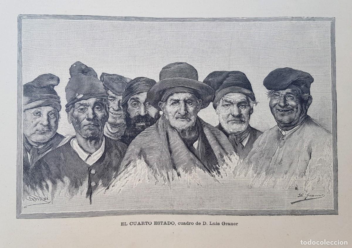Art: Antiguos Grabados - Old Gravure : EL CUARTO ESTADO (1891)