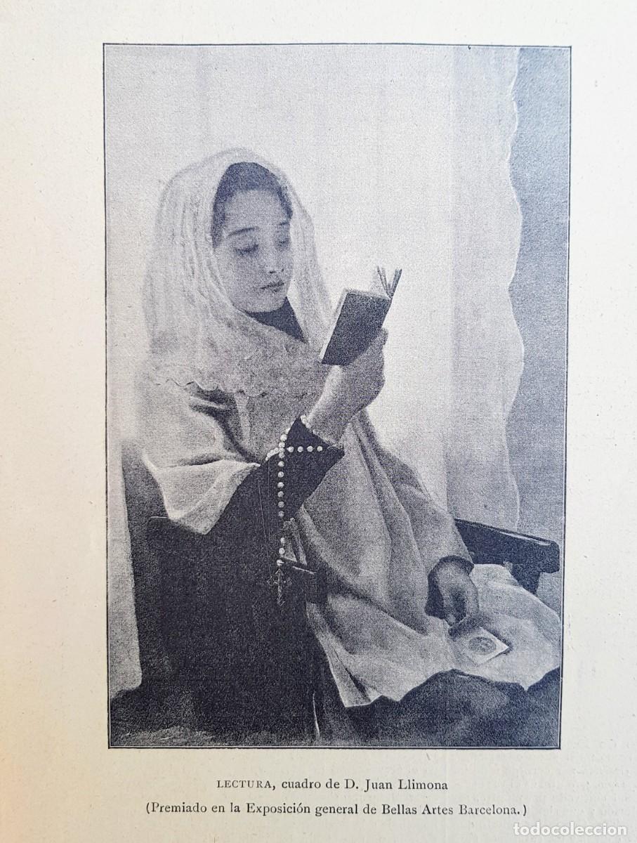 Arte: Antiguos Grabados - Old Gravure : LECTURA (1891)