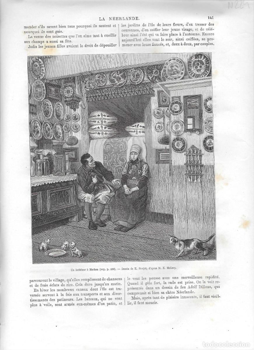 Arte: HOLANDA. INTERIOR CASA EN MARKEN